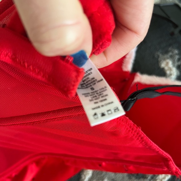 Fredrick’s of Hollywood Christmas Lingerie Corset Top - Picture 4 of 10